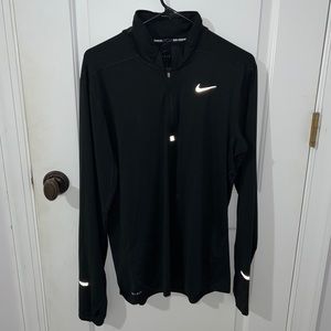 Nike Dri-Fit Black Quarter Zip